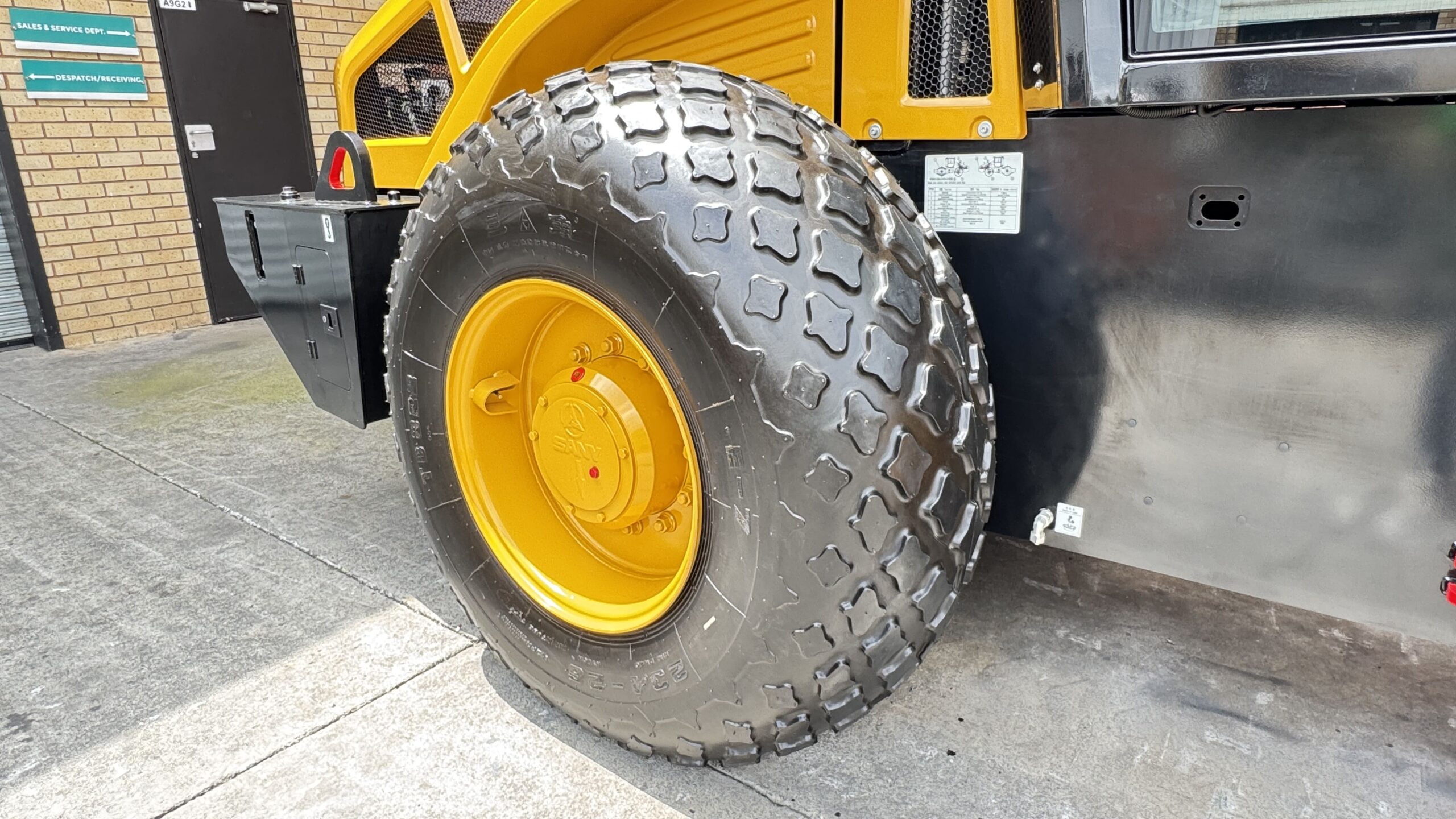 sany padfoot roller for sale